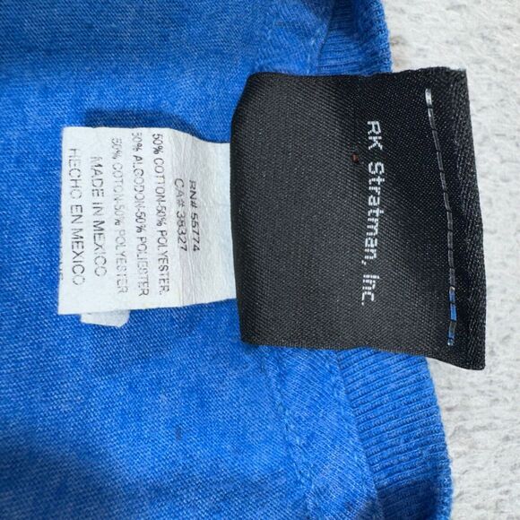 Harley Davidson Shirt‎ Men Medium Blue Stans Batavia New York Motorcycles Crew - Picture 7 of 16